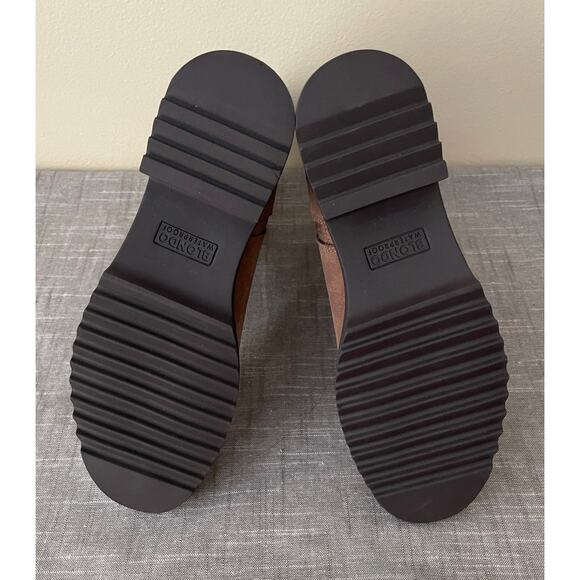 New Blondo Colbee Womens Size 8 Brown Suede Leather Waterproof Boots - Picture 9 of 14